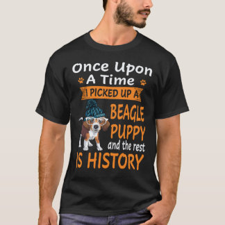 18 One Upon A Time - Beagle Puppy Beagle T-Shirt