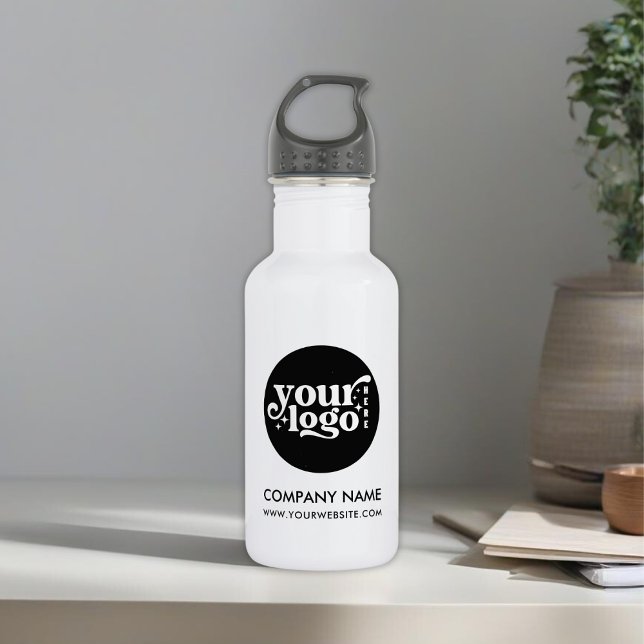18 oz Personalised Water Bottle with Company Logo (Creator Uploaded)