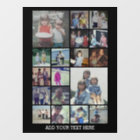 18 Photo Collage and Text - Can Edit Black