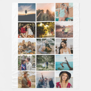 18 Photo Fleece Blanket