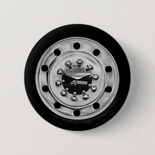 18 Wheelin' 6 Cm Round Badge