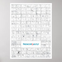 18" x 24" 120 Days Project Poster, Gloss Paper