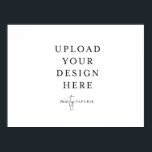 18" x 24" Poster Print - Landscape<br><div class="desc">Customise your design in Templett. After you are done editing,  download your file in a JPG format (don't forget to turn on the bleed option). Upload your design here by clicking on the blue "Personalise" button.</div>