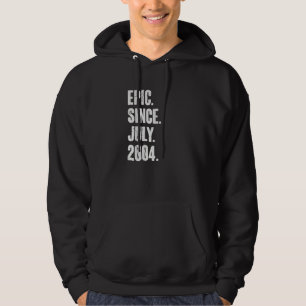 18 Year Old 18th Birthday Epic Since July 2004 Hoodie