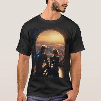 18-year-old boy and an 18-year-old blonde girl T-Shirt