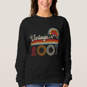 18 Year Old Gift Vintage Made In 2007 Retro 18th B Sweatshirt