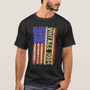 18 Year Old Gifts Vintage2004 18Th Birthday T-Shirt