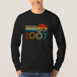 18 Year Old Vintage 2007 Retro 18th Birthday Gift  T-Shirt<br><div class="desc">18 Year Old Vintage 2007 Retro 18th Birthday Gift Men Women</div>