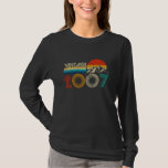 18 Year Old Vintage 2007 Retro 18th Birthday Gift  T-Shirt<br><div class="desc">18 Year Old Vintage 2007 Retro 18th Birthday Gift Men Women</div>
