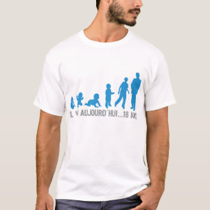 18 years anniversary evolution man today T-Shirt