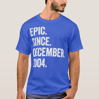 18 Years Old December 2004 18th Birthday3 T-Shirt