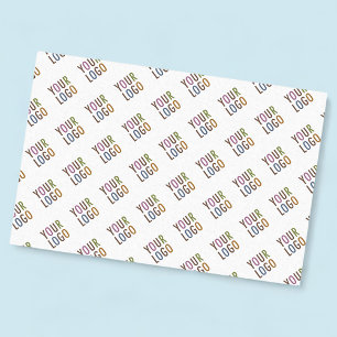 18lb Tissue Paper with Company Logo Low Minimum