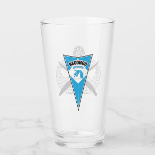 18th Abn. Corps Recondo Beer Glass
