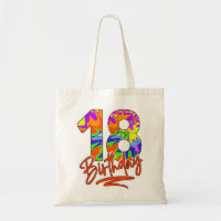 18th Birthday 18 Year Old Boy Girl Teen Tie Dye Pa