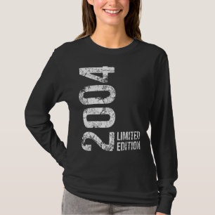 18th Birthday 18 Years Male Female Retro Vintage 2 T-Shirt