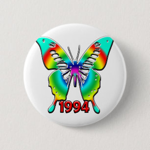18th Birthday, 1994 6 Cm Round Badge