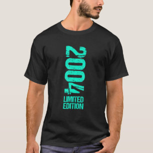 18Th Birthday Boy Girl 2004 Limited Edition Gift T-Shirt