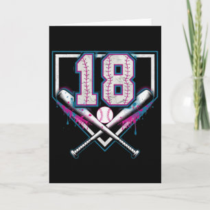18th Birthday Bysebyll Home Ice Cream Sprinkle Card