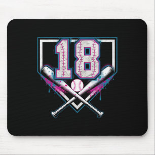 18th Birthday Bysebyll Home Ice Cream Sprinkle Mouse Pad
