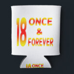 18th BIRTHDAY Can Cooler<br><div class="desc">Looking for an 18th Birthday GIFT??
Check this one out</div>