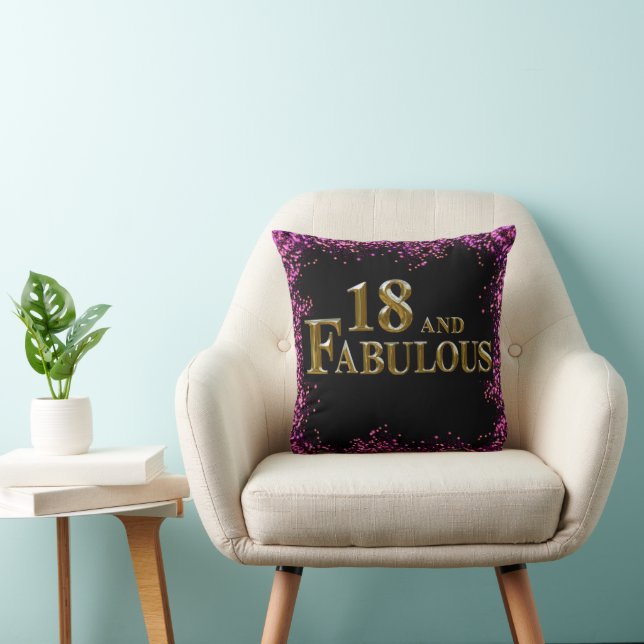 18th Birthday  Cushion (Chair)
