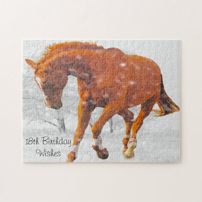 18th Birthday Daughter. Jigsaw Puzzle (Horizontal)