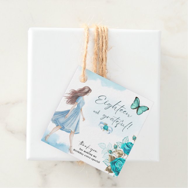 18th Birthday Gift tag (In Situ)