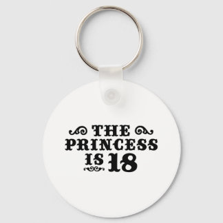 18th Birthday Key Ring