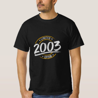 18th Birthday Limited Edition 2003 T-Shirt