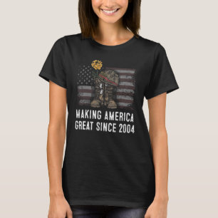 18th Birthday Making America Great Since 2004 2 T-Shirt