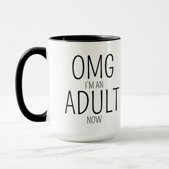 18th Birthday Mug (Left)