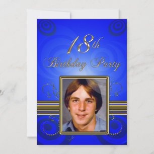 18th Birthday party Invitation