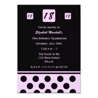 18th birthday party invitations