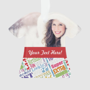 18th Birthday Party Personalised Gifts Ornament