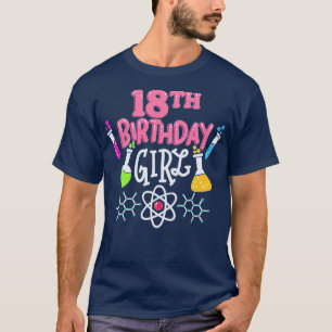 18th Birthday Science Biology Chemistry Party T-Shirt