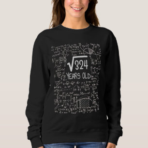18th Birthday Square Root Of 324 18 Years Old Sweatshirt