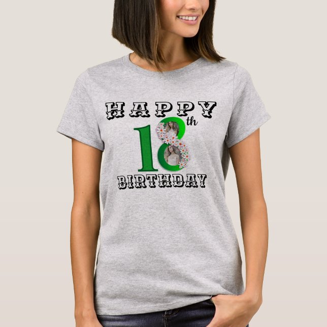 18th birthday T-Shirt (Front)