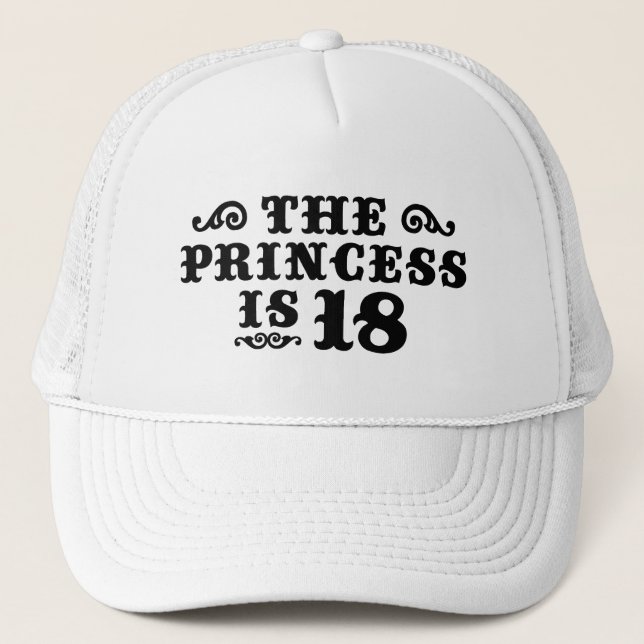18th Birthday Trucker Hat (Front)