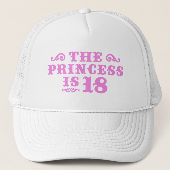 18th Birthday Trucker Hat (Front)