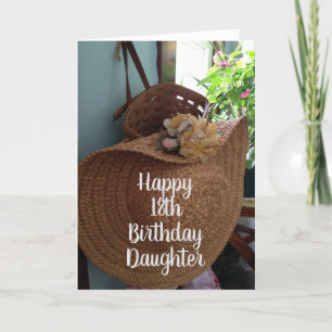 **18th BIRTHDAY** WISHES "BEAUTIFUL DAUGHTER" Card