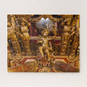 18th c. Coach detail. Museu dos Coches. Lisbon Jigsaw Puzzle