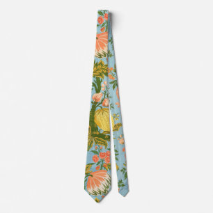18th Century Floral pattern Tie