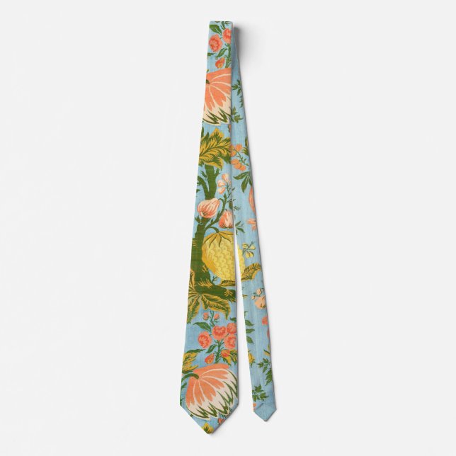 18th Century Floral pattern Tie (Front)
