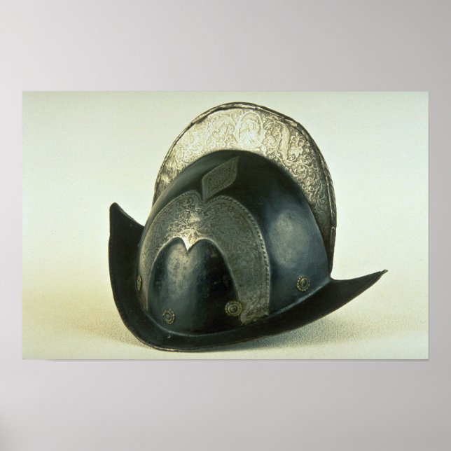 18th century helmet, Malbork, Poland Poster (Front)