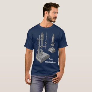 18th Century Microscope Antique Science INSTRUMENT T-Shirt