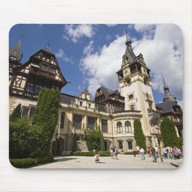 18th Century Peles Castle, Sinaia, Romania, 2 Mouse Pad (Front)