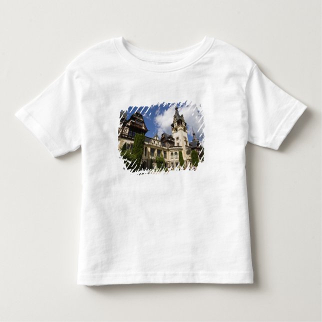 18th Century Peles Castle, Sinaia, Romania, 2 Toddler T-Shirt (Front)