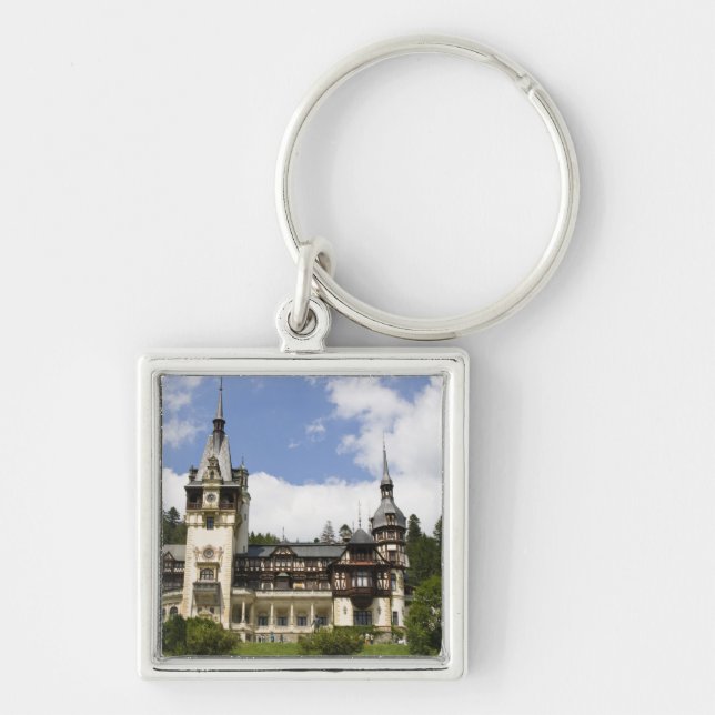 18th Century Peles Castle, Sinaia, Romania, Key Ring (Front)