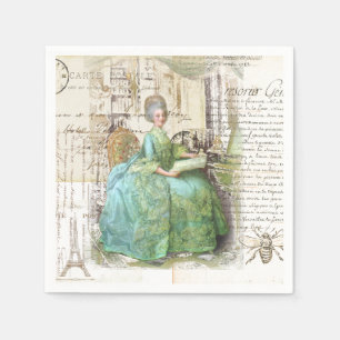 18th Century Royal Ephemera Napkin