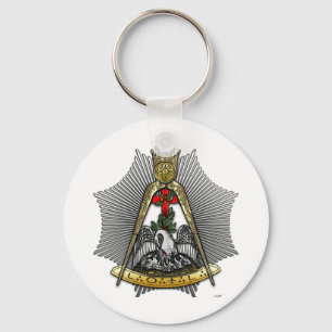 18th Degree: Knight of the Rose Croix Key Ring